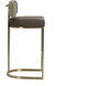 Larissa 38.5 inch Eglinton Espresso / Gellar Earth Barstool